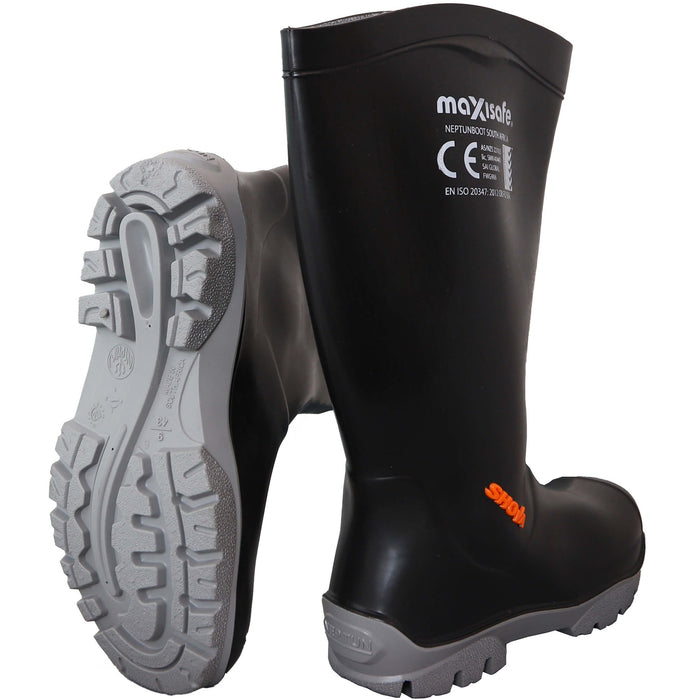 Maxisafe Black Shova Gumboots