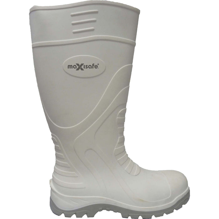 Maxisafe MaxiLite Lightening White Polyurethane Gumboot