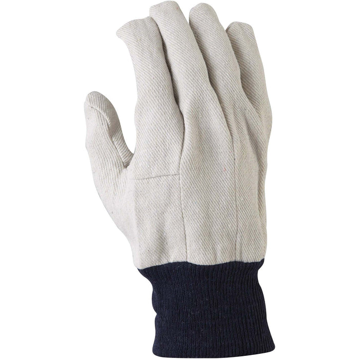 Maxisafe Cotton Drill Large Blue Glove GCD101/L