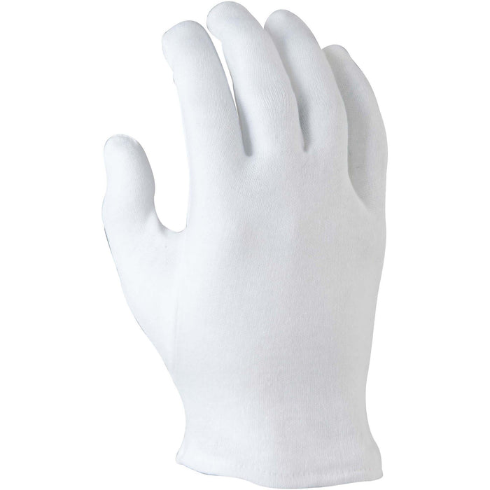 Maxisafe Cotton Interlock  Hemmed Cuff Mens Gloves GCI100/L