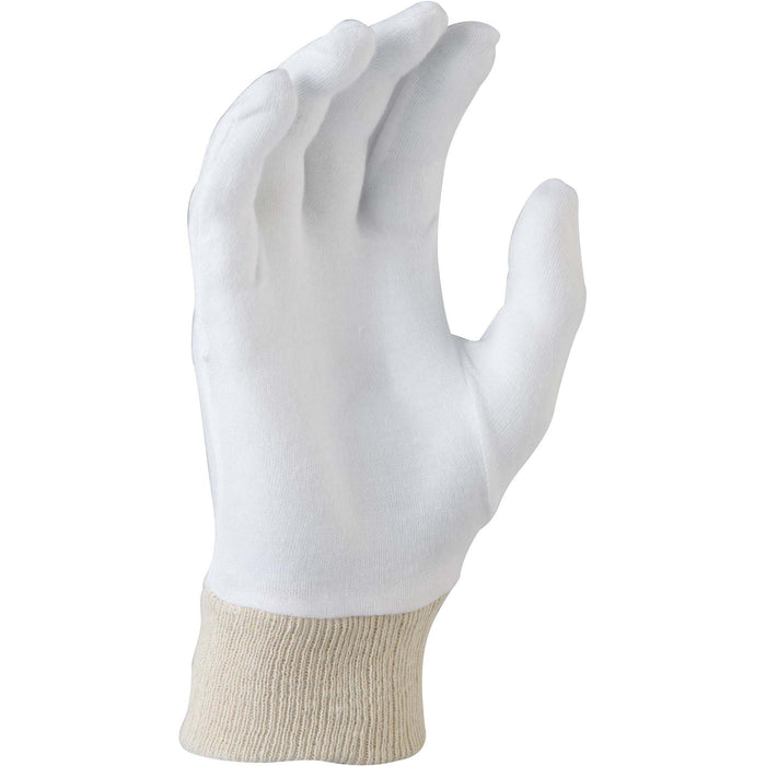 Maxisafe Cotton Interlock  Knitted Wrist Mens Gloves GCK110/L