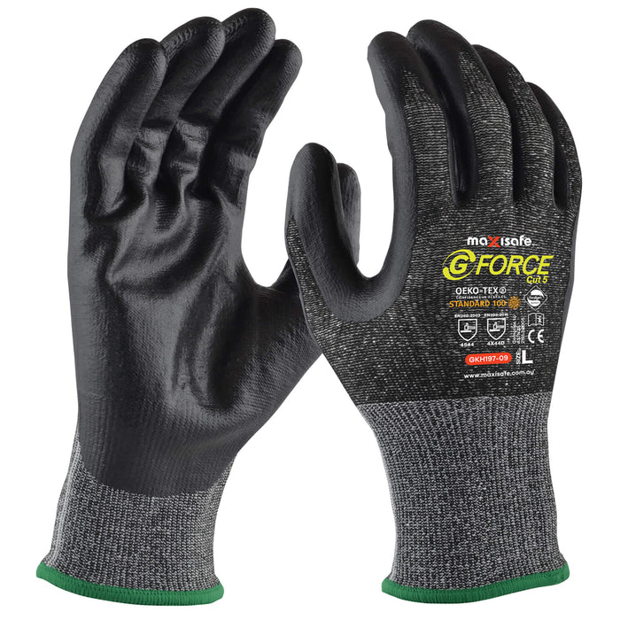 Maxisafe G-Force Cut 5 Glove with Micro-Foam NBR Coating