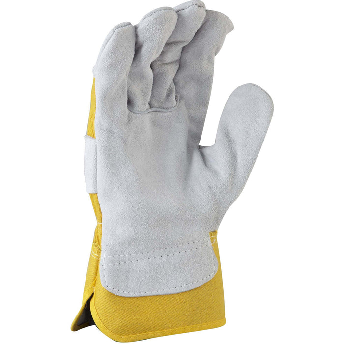 Maxisafe 'Workman' Yellow Cotton Back XL Glove GLE147-10