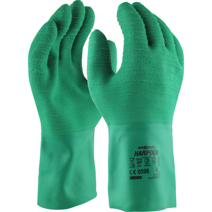 Maxisafe Harpoon Latex Glove