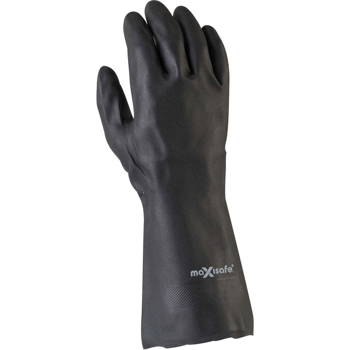 Maxisafe Black Neoprene Gauntlet Glove