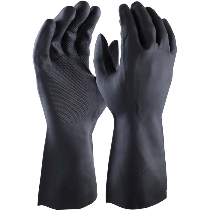 Maxisafe Black Neoprene Gauntlet Glove