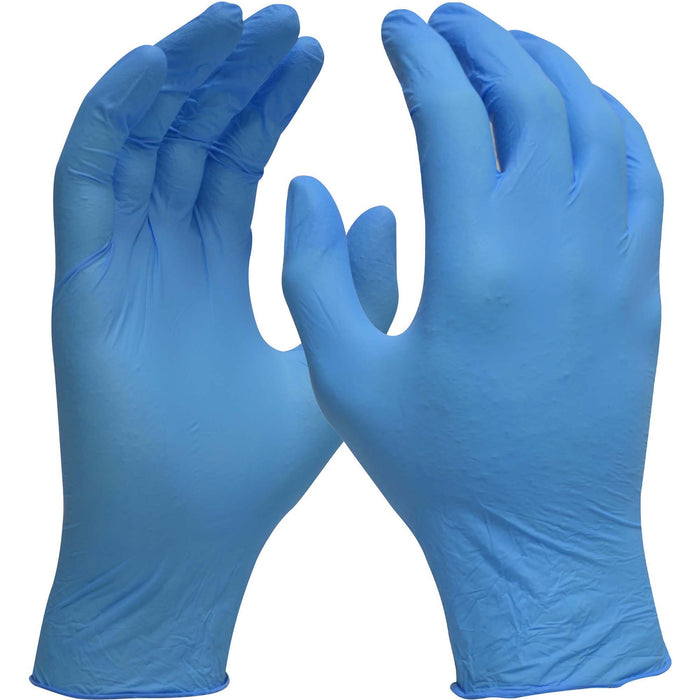 Maxisafe Eco-Shield Blue Nitrile Unpowdered Glove