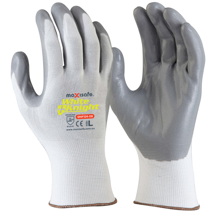 Maxisafe White Knight Synthetic Coated Glove