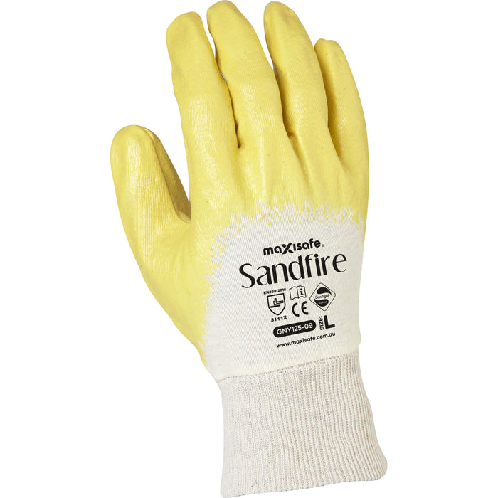 Maxisafe Sandfire Nitrile Glove