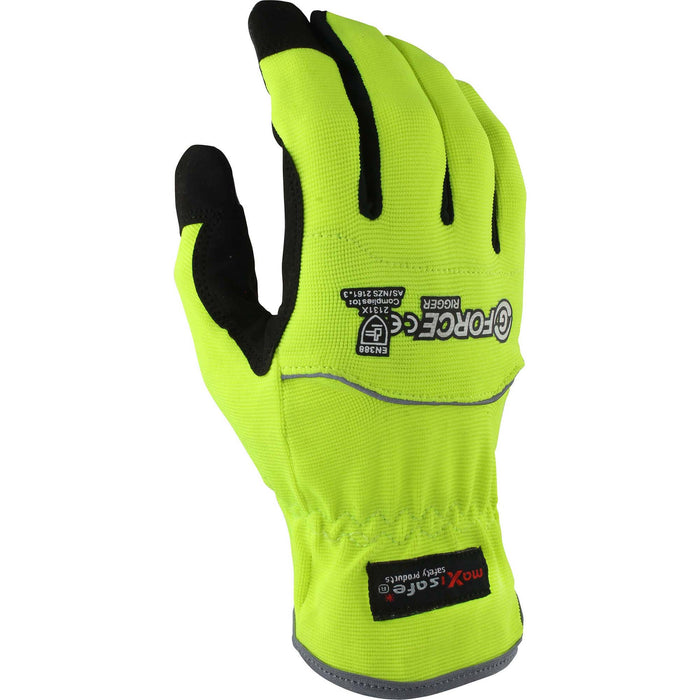 Maxisafe G-Force HiVis Synthetic Riggers Glove