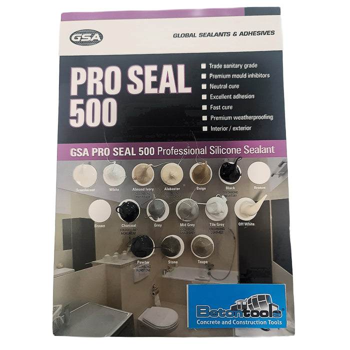 GSA Proseal 500 Silicone Sealants & Adhesives