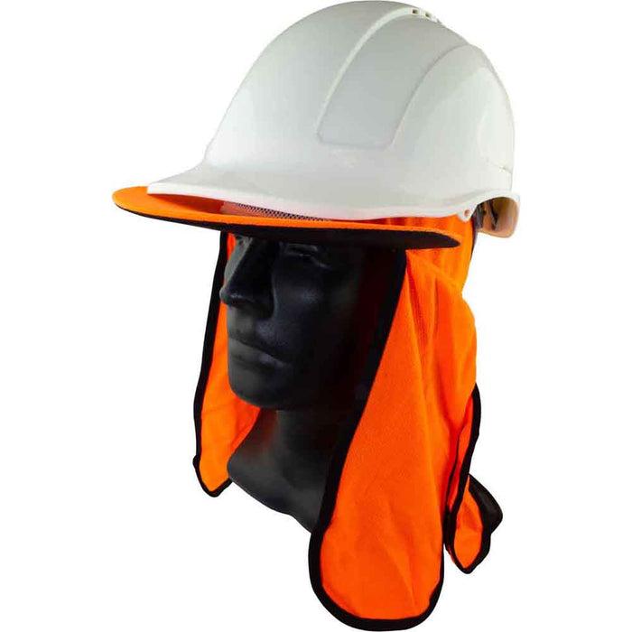 Maxisafe Neck Flap Orange Cap HCO571