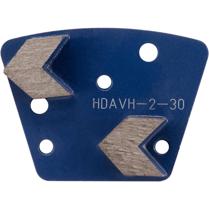 Thor Tools Trapezoid Bolt-On Double Arrow Segment Very Hard Bond HDAVH-2-30