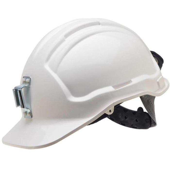 Maxisafe Tuffgard Vented Hard Hat with Sliplock Harness  - HTG57ML-WH