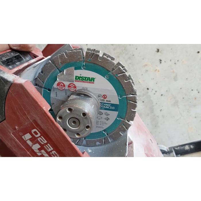 DisTar TECHNIC ADVANCED Diamond Blade 5D Extra Class 125mm