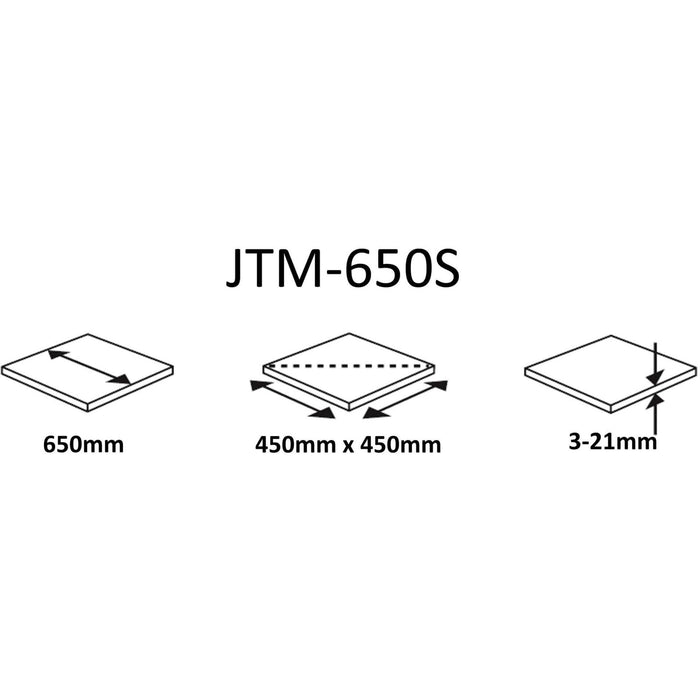 Ishii Monorail Tech Turbo 650mm Tile Cutter With Spring Base Cuts Up To 21mm Thick - JTM-650S