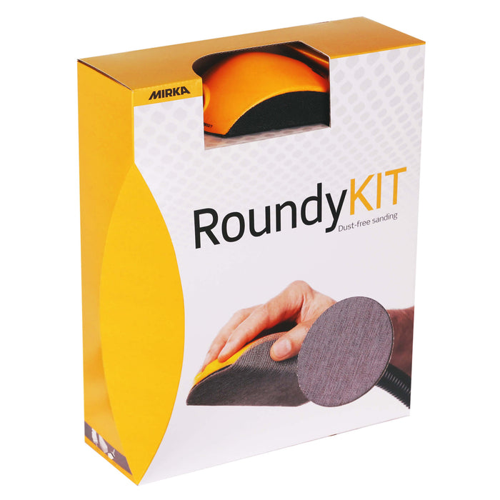 Mirka 150mm Roundy Hand Block Sanding Kit KIT00ROUND