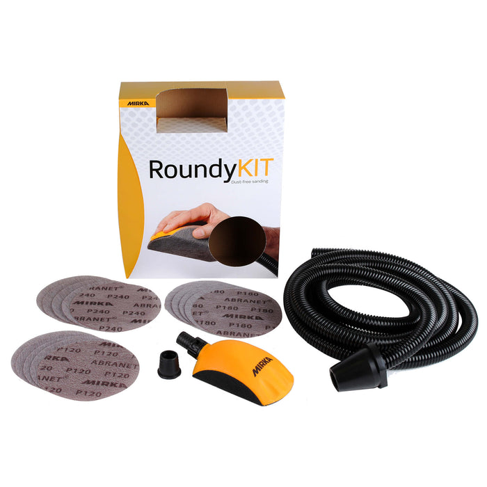 Mirka 150mm Roundy Hand Block Sanding Kit KIT00ROUND