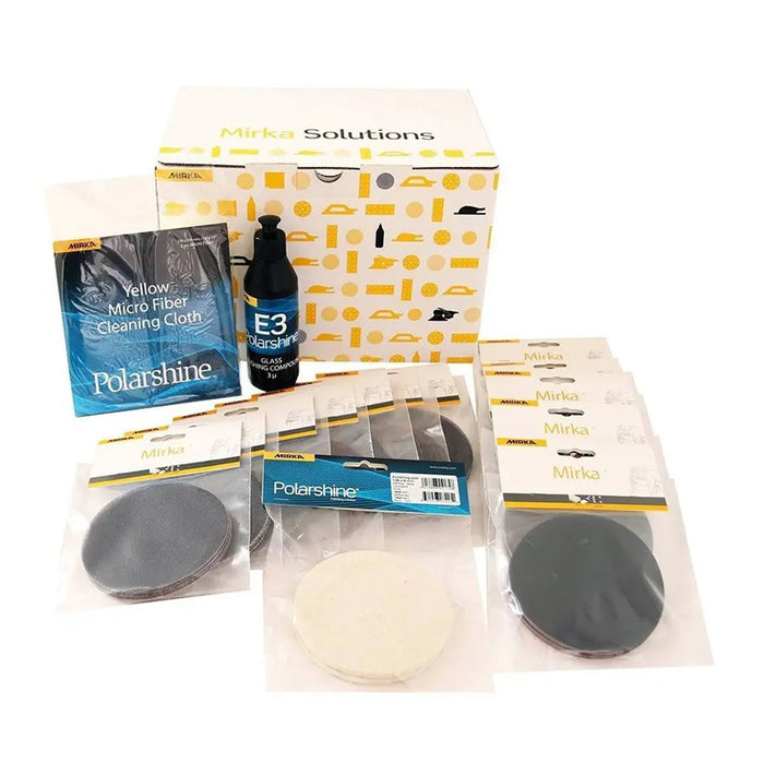 Mirka Abranet/Abralon Glass Polishing Kit