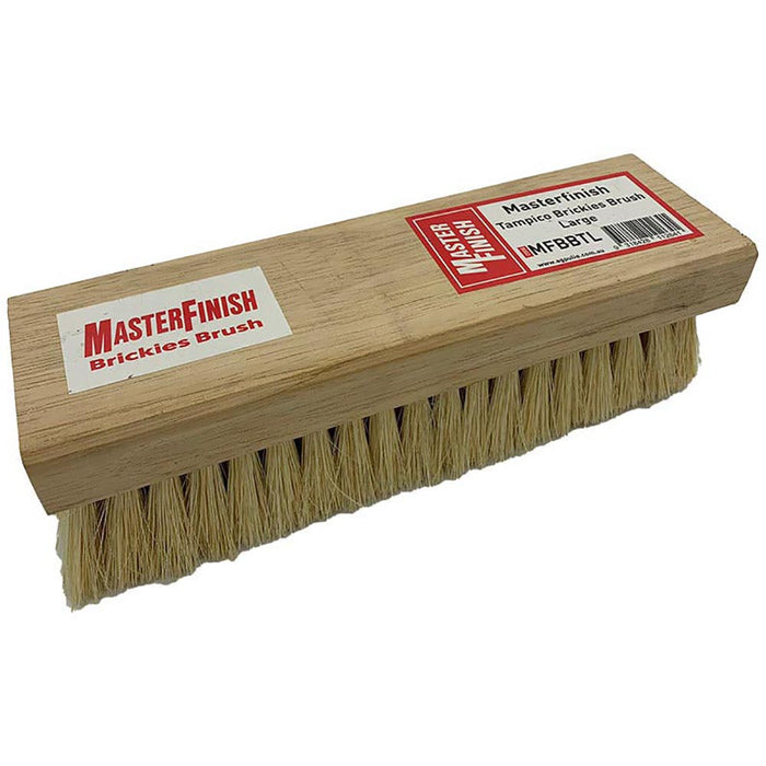 Masterfinish 250mm Large Tampico Brickies Brush MFBBTL