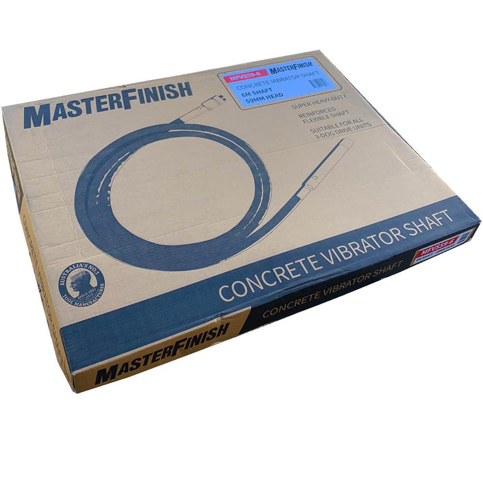 Masterfinish Concrete Vibrator Steel Tip 59MM X 6M MFVS59-6