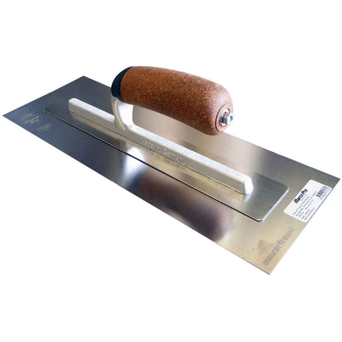 Marco Pro - German Premium Finishing Trowel - Superflex Stainless - 450 X 125mm - Soft Handle