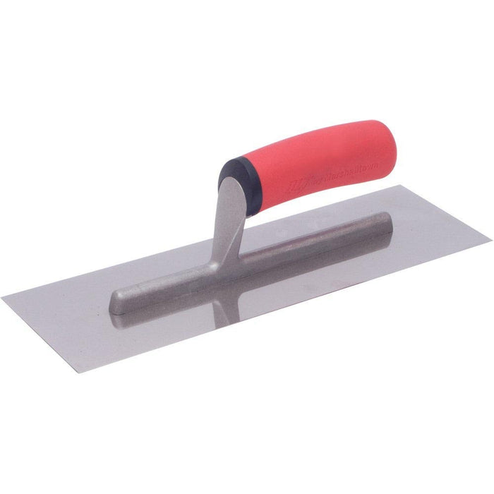 Marshalltown 305x102mm Soft Grip Handle Stainless Steel Finishing Trowel MTFT124SS - 11101