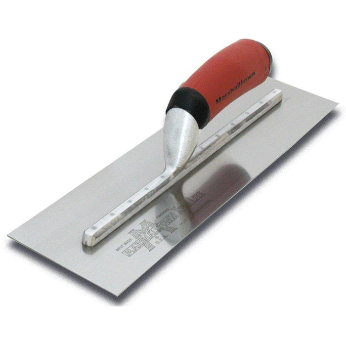 Marshalltown 279mm X 121mm Finishng Bright Stainless Steel - Durasoft Handle Trowel MTMXS3SSDH - 11439