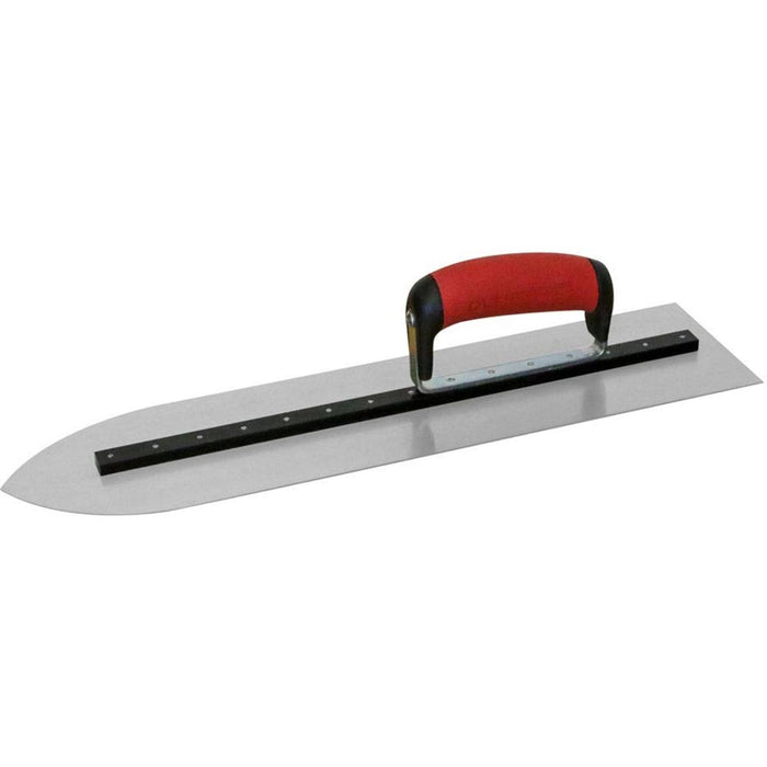 Marshalltown 114 x 457mm (4 1/2 x 18") Pointed Trowel with SoftGrip handle MTPFT18 - 29176