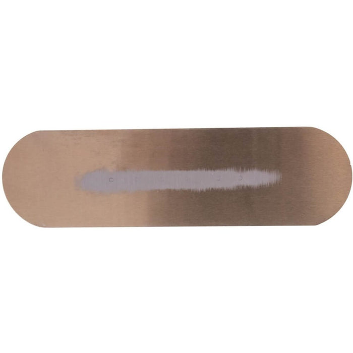 Marshalltown 254mm x 76mm Golden Stainless Steel Pool Trowel with DuraCork Handle MTSP10GSDC - 28578