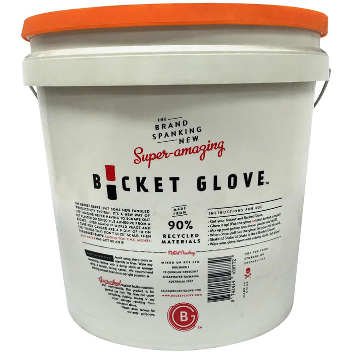 Bucket Glove & Plastic Bucket 15LTR MUAB15