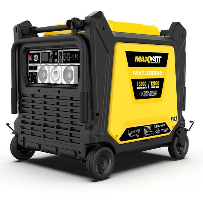 MAXWATT 13000W Pure Sine Digital Inverter Generator - MX13000IS