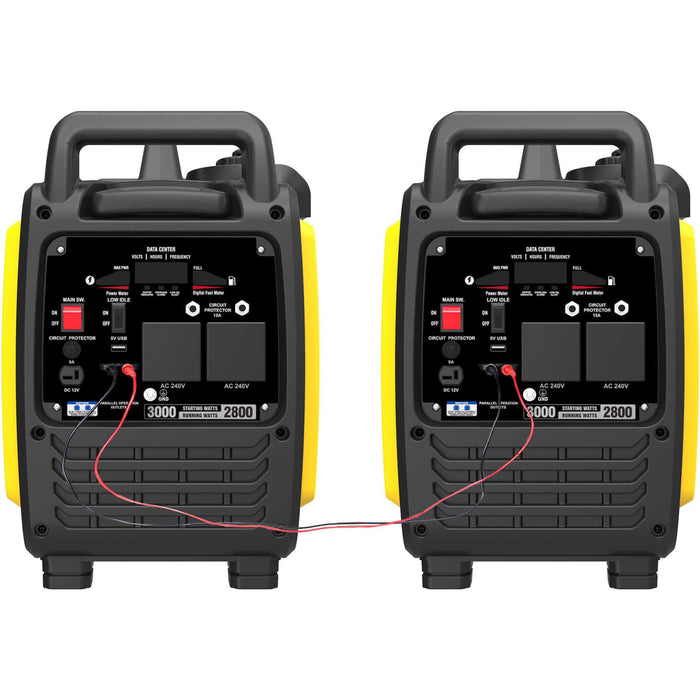 Maxwatt 3000 Watt Recoil Start Inverter Generator MX3000IS