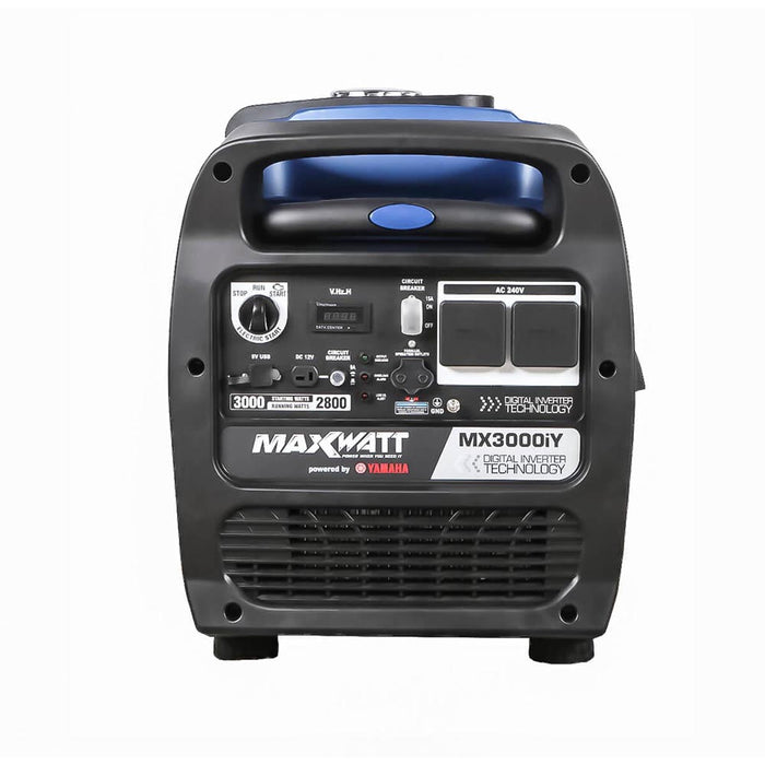 MaxWatt 4000W Petrol Inverter Generator with Electric Start MX3000IY