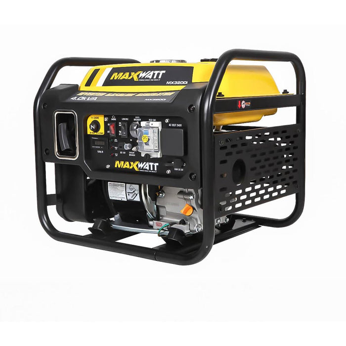 MaxWatt 4kVA Pure Sine Wave Digital Inverter Generator Recoil Start MX3200I