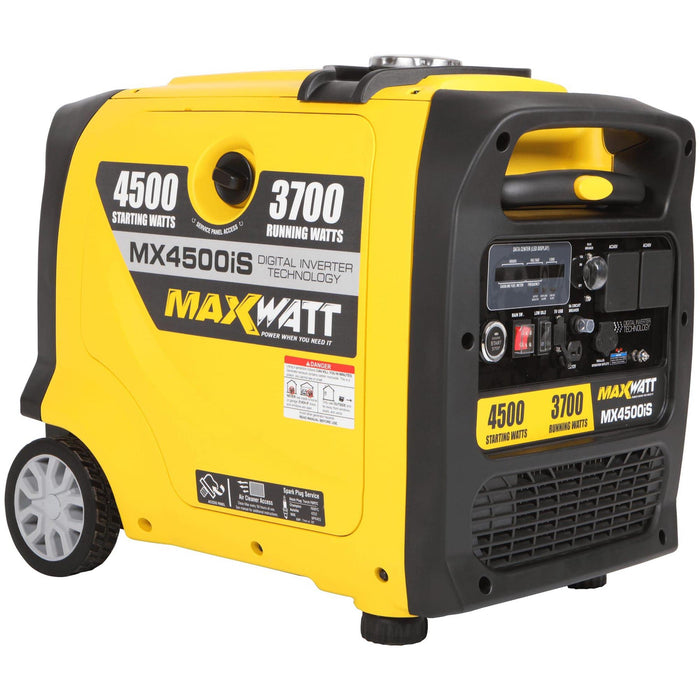 Maxwatt 4500 Watt Inverter Generator Electric Start MX4500IS