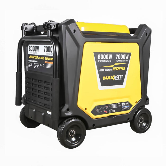 MaxWatt 8000W Petrol Inverter Generator with Electric Start MX8000IS