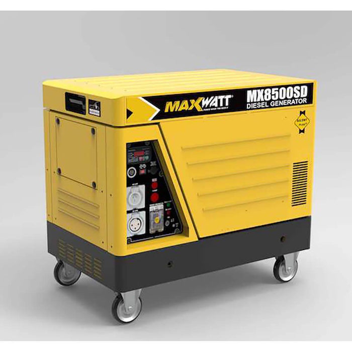 MAXWATT 7000W Silent Diesel Generator - MX8500SD