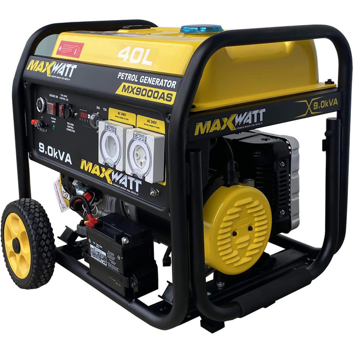 Maxwatt 9kVA Petrol Generator MX9000AS