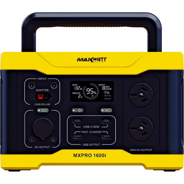 MAXWATT Pure Sine Wave Portable Power Station