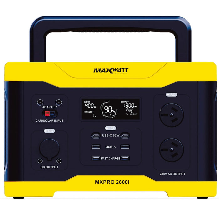 MAXWATT Pure Sine Wave Portable Power Station