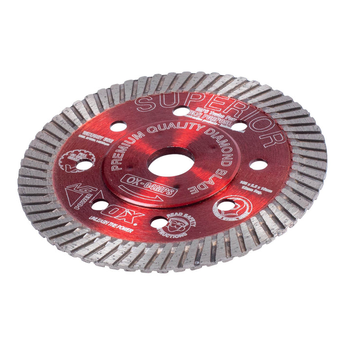 OX MPS SUPERIOR Turbo Diamond Blade