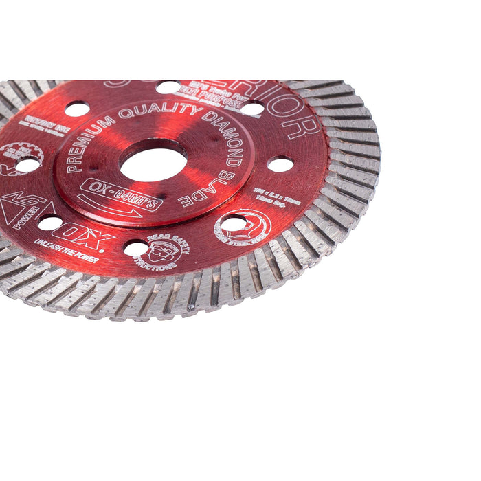 OX MPS SUPERIOR Turbo Diamond Blade