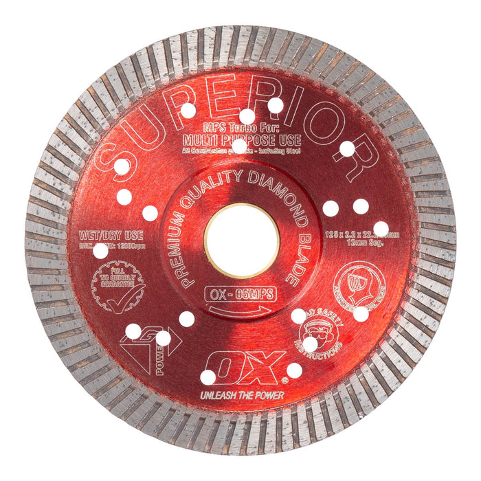 OX MPS SUPERIOR Turbo Diamond Blade