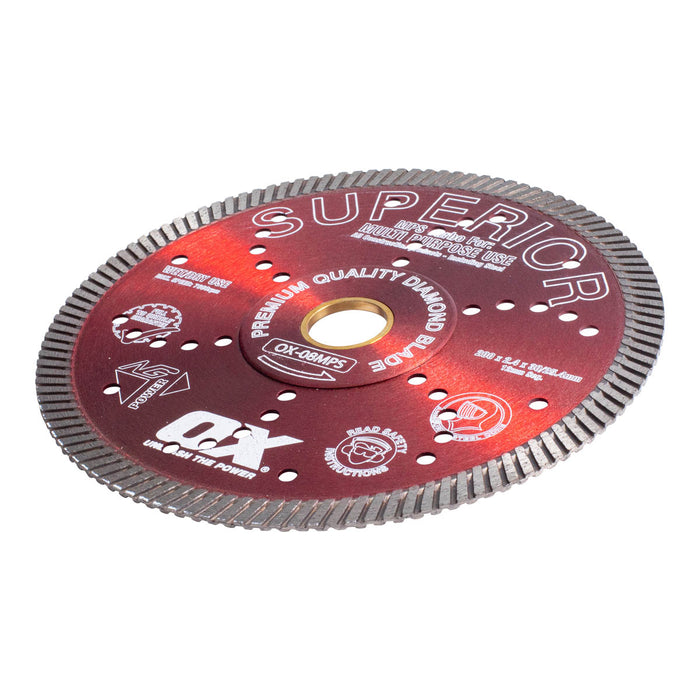 OX MPS SUPERIOR Turbo Diamond Blade