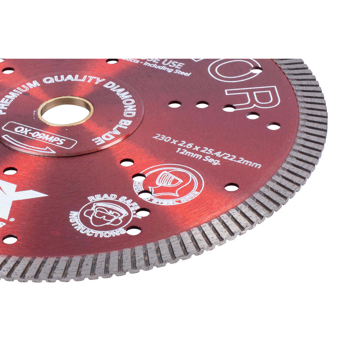 OX MPS SUPERIOR Turbo Diamond Blade