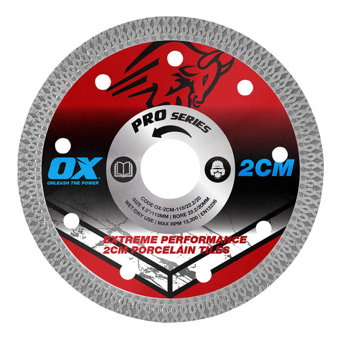 OX Pro 2CM Porcelain Cutting Blade