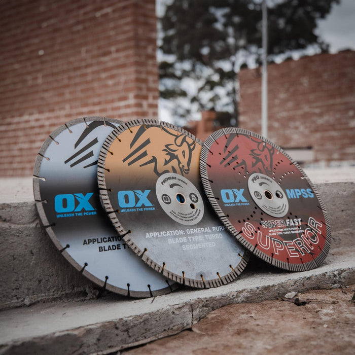 OX 400mm Contractor Segmented Diamond Blade For General Purpose