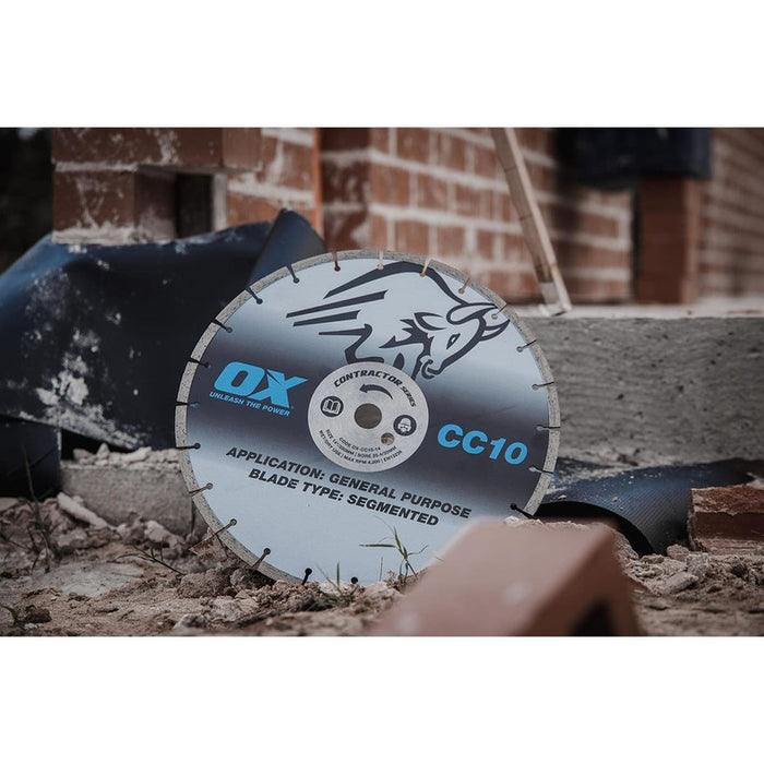 OX 230mm Contractor Segmented Diamond Blade For General Purpose