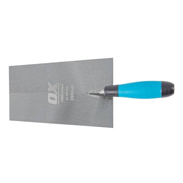 OX Professional 200mm Square Front Trowel